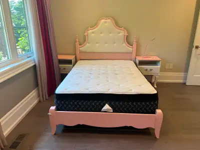 Double Princess Bed and Mattress, View more