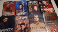 Star Trek.    Mint hard covers