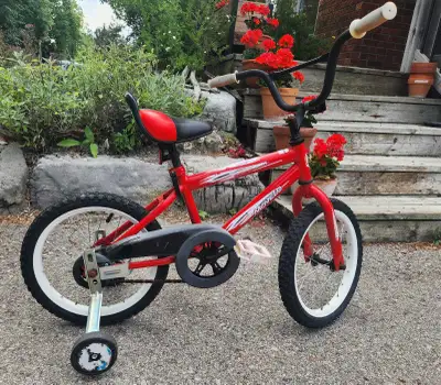 Movelo 16" Kid's Bike w Training Wheels, View more
