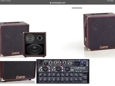 Carvin Ag300 Acoustic Combo Amp, View more