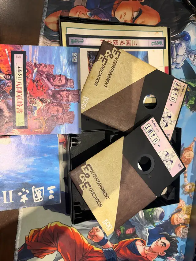 Rare PC-9801 Romance of the Three Kingdoms II by Koei – Boxed in PC Games in Markham / York Region - Image 4