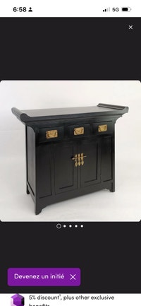 New Scholl decorative sideboard with 3 drawers and 2 doors Mississauga / Peel Region Toronto (GTA) Preview