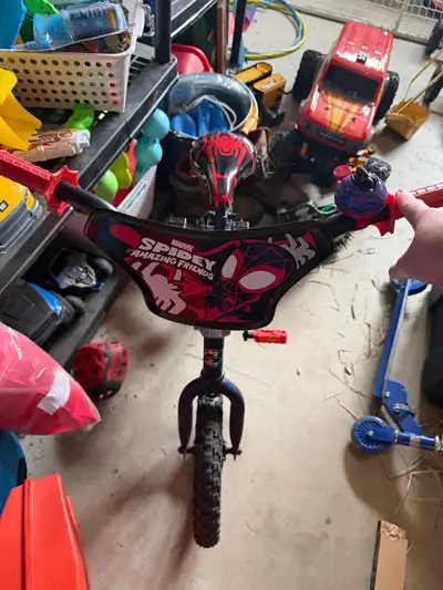 kids 14 inch Spiderman bike, View more