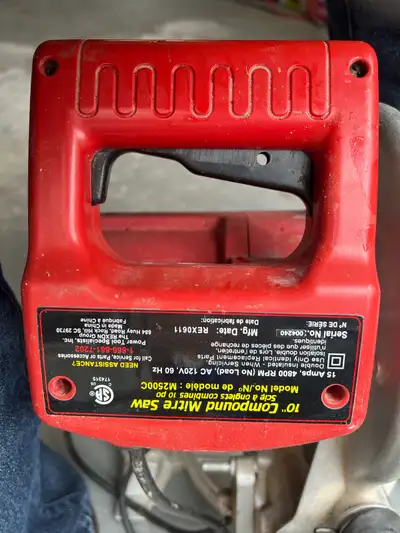 Used 10 inch compound miter saw, View more