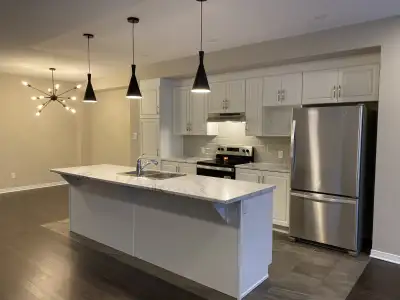 Like-new end-unit townhouse, 2300 sq. ft. includes basement, available for rent in the blackstone co...