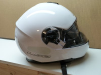 LS2 Modular helmet, white, size L almost new $125