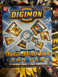 Digimon Digi Battle 2 Player Starter Set 1st Edition Sealed