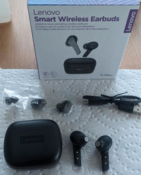 Lenovo Smart True Wireless Earbuds ANC Android iOS