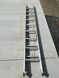 From 10 ft. to  20 ft. Grade III Aluminum Extension Ladder