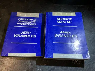 2002 Jeep TJ Wrangler Service Manuals SE Sport Sahara 2.5L 4.0L, View more
