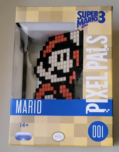 Brand New Super Mario Bros 3 Pixel Pals Light Up Figure, View more