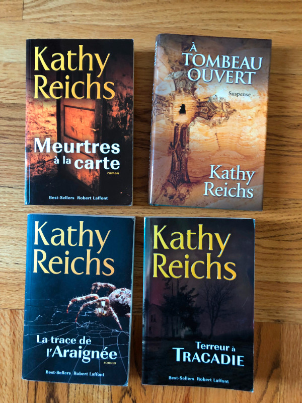 DIVERS THRILLERS DE KATHY REICHS (8$ chaque) dans Ouvrages de fiction  à Longueuil/Rive Sud