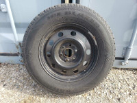 4 Winter Tires with Steel Wheels, 17 Inch