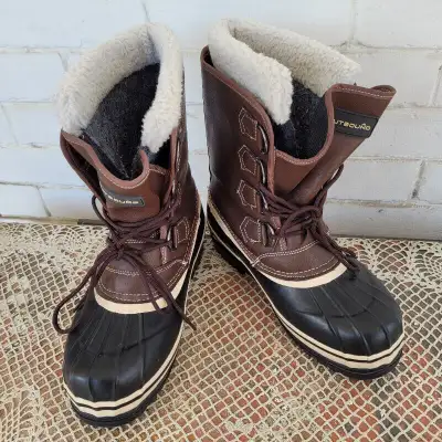 Outbound Men's Thermal Insulated Nylon/Rubber Snow Boots Size 7, View more