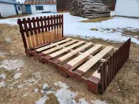 Double bed frame 