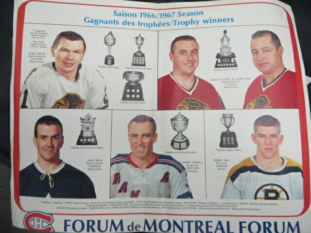 CARTE DE HOCKEY 1966-67 ANNÉ RECRUE A BOBBY ORR POSTER dans Art et objets de collection  à Thetford Mines