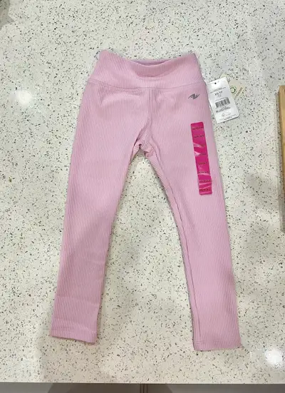 Brand new Pink girls leggings size XS (4-5), View more
