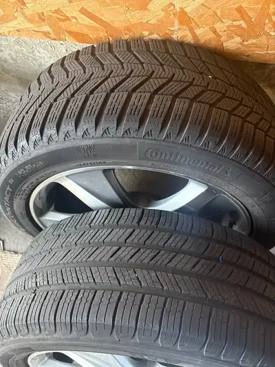I replaced 2 of the tires with a slightly used pair of All Seasons from Autobahn Pickering for $180...