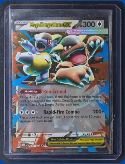 Pokemon Mega Kangaskhan EX 104/132 Card, View more