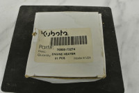 Kubota 70000-73274 Block Heater