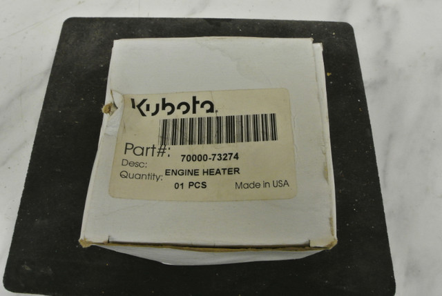 Kubota 70000-73274 Block Heater dans Équipement agricole  à Saint-Albert