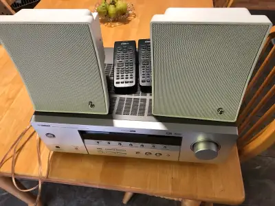 Yamaha HTR5990 and infinity speakers , View more