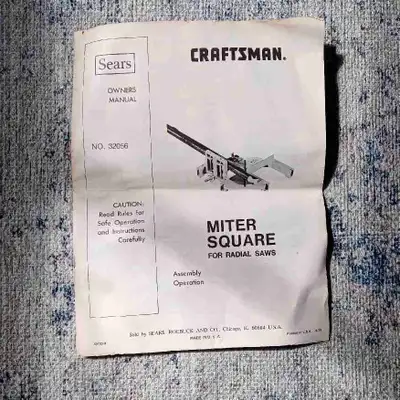 Craftsman Miter Square New Opened Box, View more