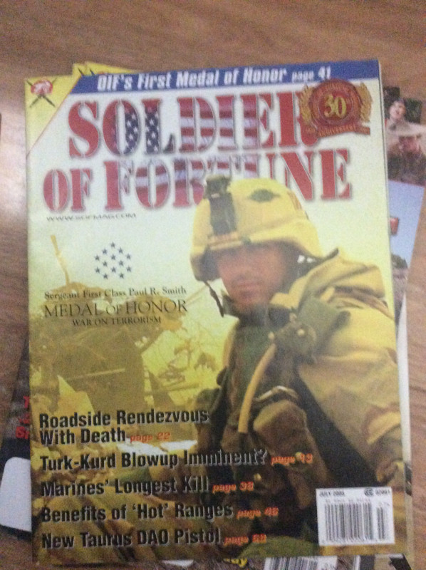 Soldier of Fortune Magazines--100 magazines in Magazines in Renfrew