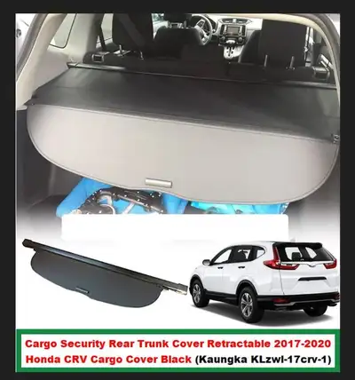 Cargo Security Cover Black Retractable 2017-2020 Honda CRV, View more