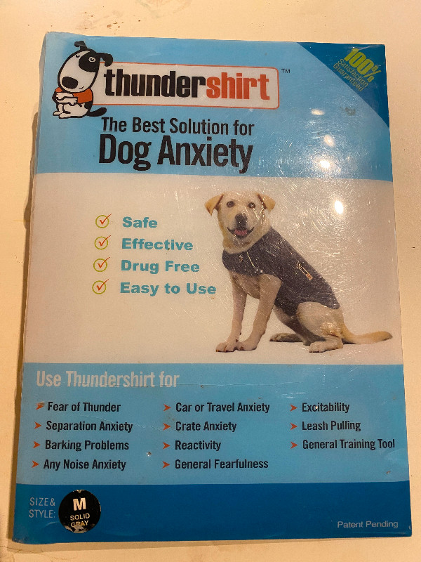 Dog ThunderShirt, Med in Accessories in Kawartha Lakes