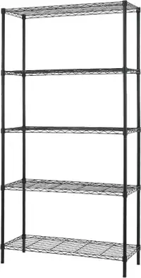 Steel Wire Shelving Rack (strong, 5 shelf)