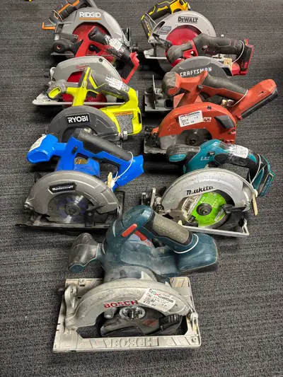 Various Circular saws- Corded, View more