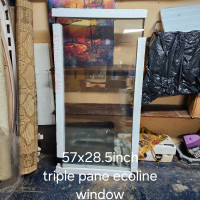 57 X 28.5 in TRIPLE PANE WINDOW