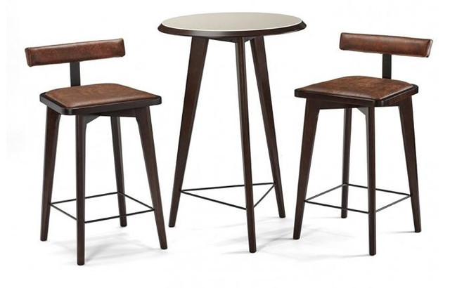 Ensemble table bar pub 2 tabourets barstools mid century modern dans Jouets et jeux  à Ouest de l’Île - Image 3