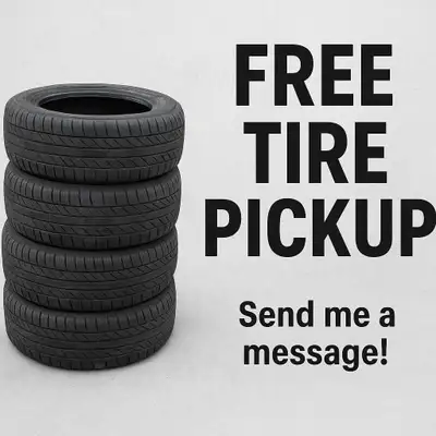 Got extra GOOD tires you don’t need? I’ll pick them up! I collect usable tires in good condition (no...