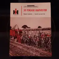 1963 McCormick International 50 Forage Harvester Sales Brochure
