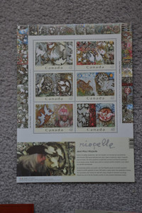 Stamps: Canada 2003 Jean Paul Riopelle. Scott 2002