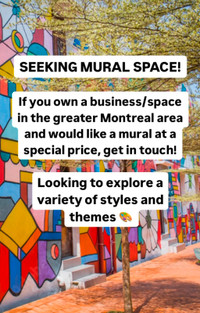 SEEKING MURAL SPACE