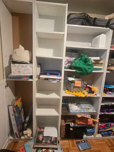 Book/bathroom shelves 30$ each, View more