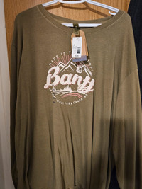 New Banff long sleeve shirt