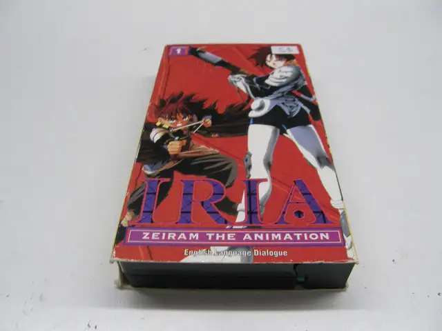 Anime Iria Zeiram The Animation VHS (Anglais) - 5$ in CDs, DVDs & Blu-ray in Québec City - Image 2