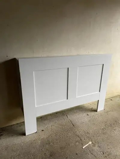 IKEA BRIMNES Queen White Headboard without Storage Good condition. Can be wall mounted behind IKEA B...