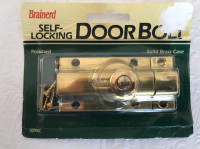 Brass door bolt