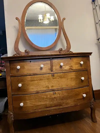 Dresser with mirror , View more