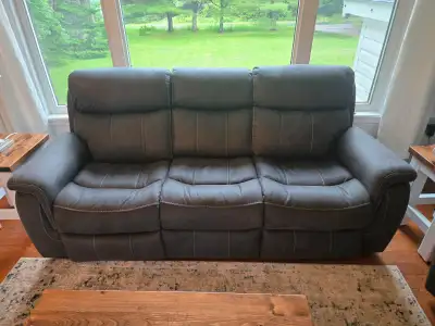 Power recliner sofa amd chair set from Leon's, View more