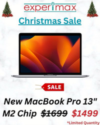 Christmas SALE!! Apple MacBook Pro 13” M2/256GB with Warranty 