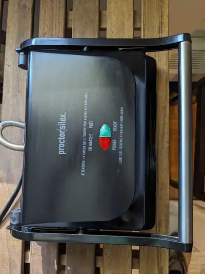 Like new Proctor Silex Panini Press, Sandwich Maker and Grill, View more