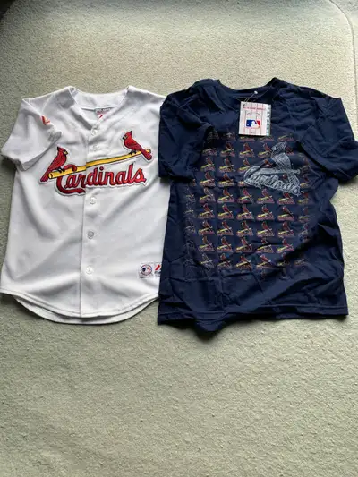 St. Louis Cardinals MLB kids jerseys and t-shirt, View more