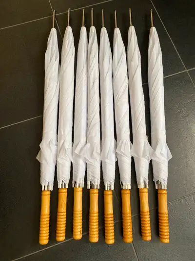 8 good quality umbrellas in excellent condition. Selling as lot only.