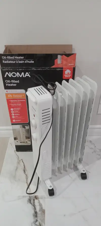 Oil Filled Radiator Heater 1500W New, View more